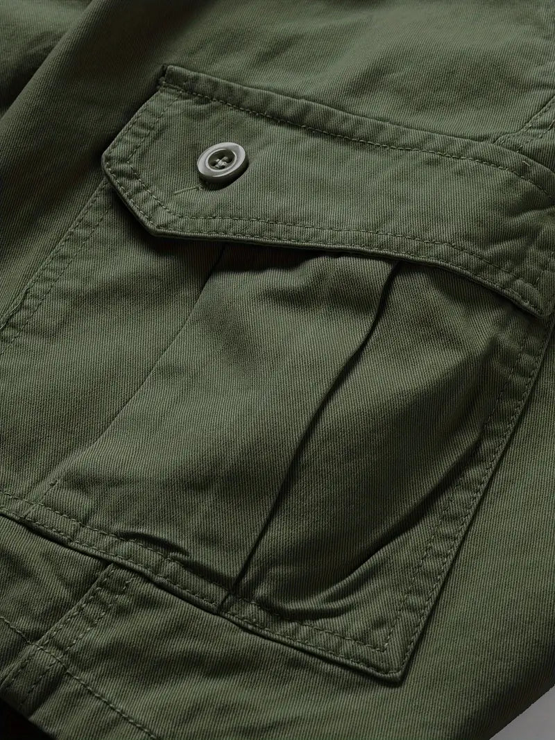 Mauro - Pantaloni Scurți Eleganți Cu Buzunare Multipl