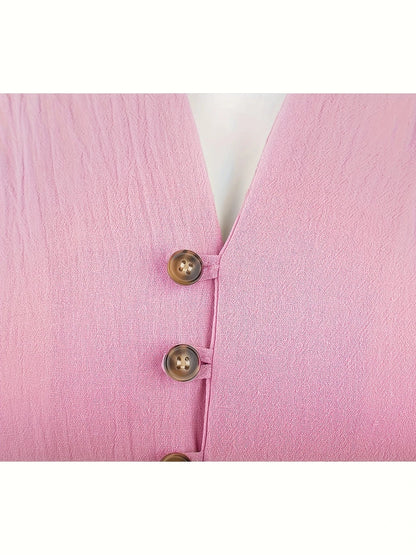 Shayne - Bumbac Ușor și Lenjerie Mâneci lungi Cămașă