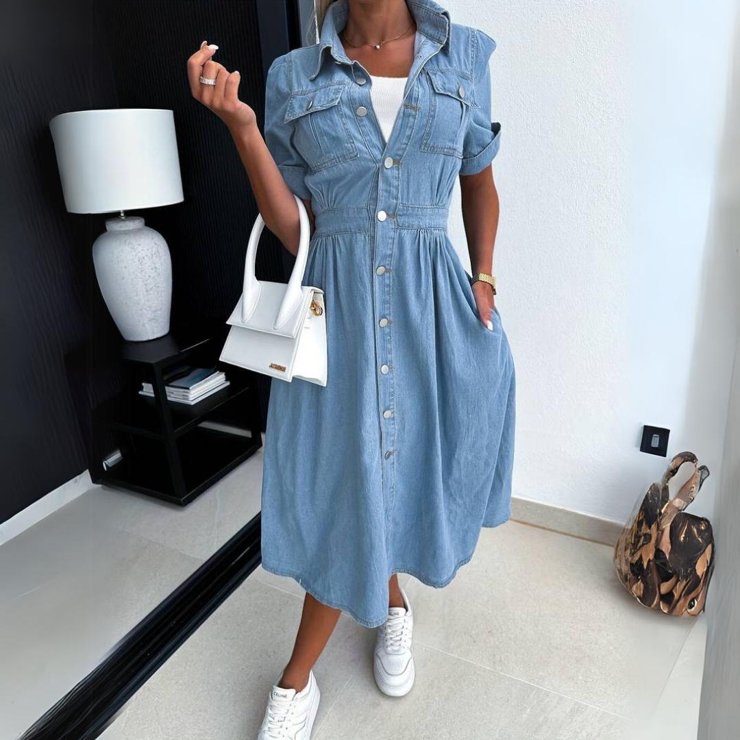 Celine - Rochie din Denim