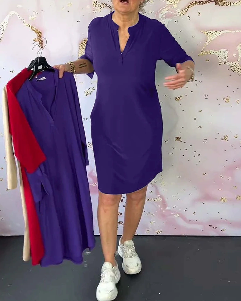 Lina™ | Rochie polo confortabilă pentru zi cu zi