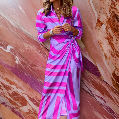 Amira - Rochie Tip Plic cu Imprimat