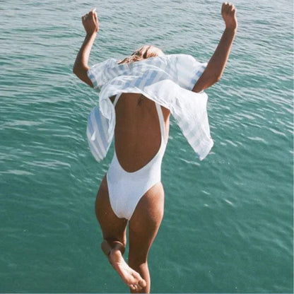 Natalia™ – Costum de Baie Întreg, Decupat la Spate