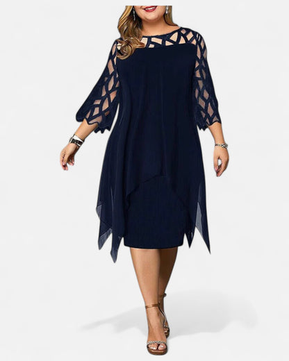 Abelone | Rochie Midi Oversize Elegantă